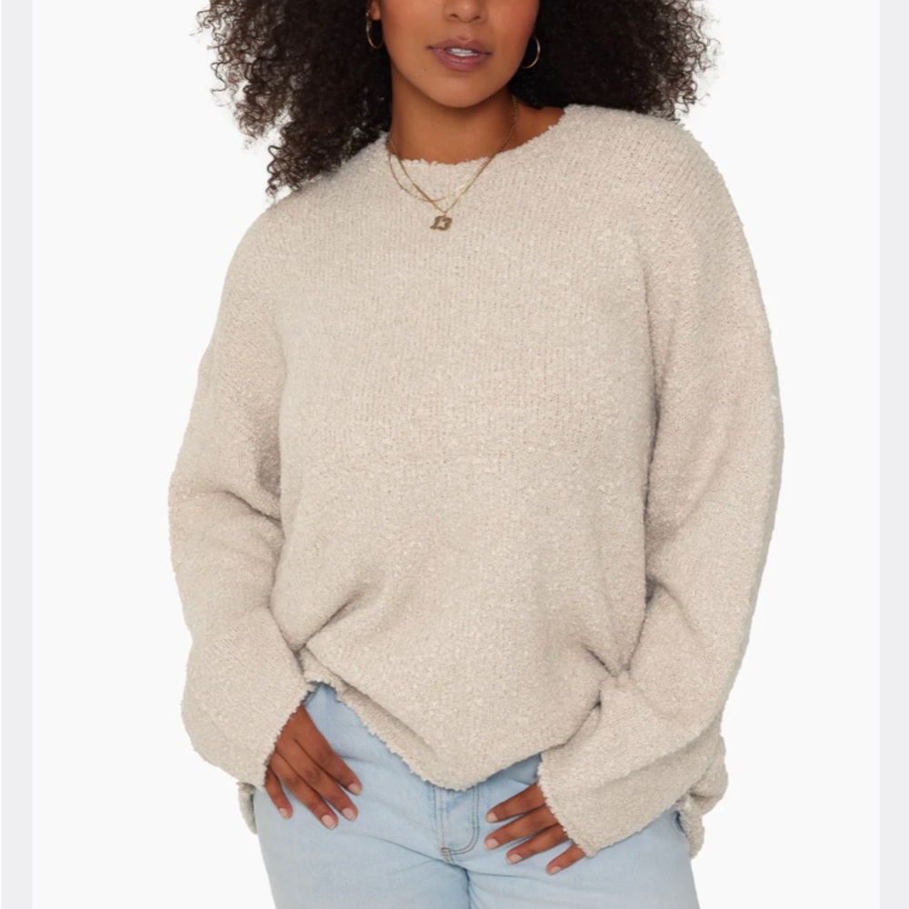 Set Active Boucle Oversized Sweater
